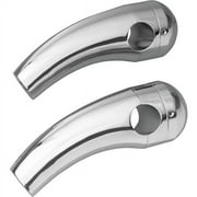 Show Chrome 4 Tall Round Pullback Handlebar Risers