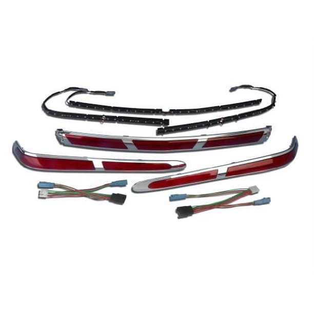 Show chrome Protection de valise latérale Honda 52-612 Jaune Motardinn