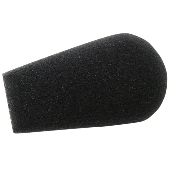 Show Chrome Foam Small Black Microphone Windsock (13-103)