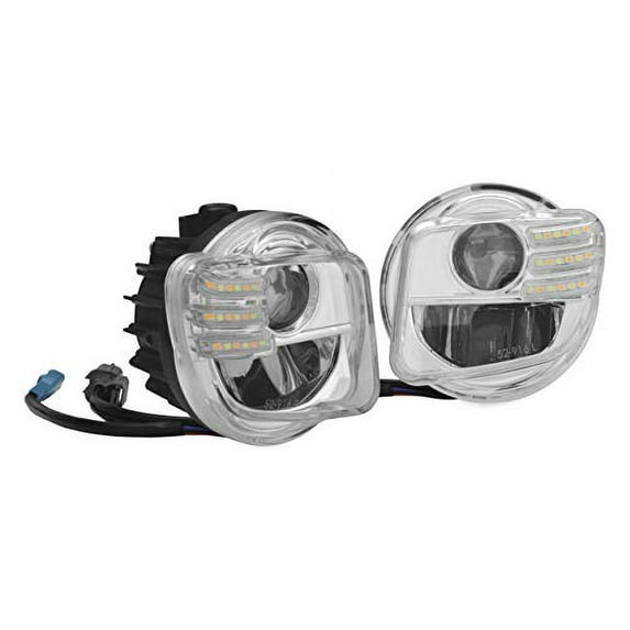 Show Chrome Gl1800 06-10 Tridium Led Fog Light Gl1800 52-915A New