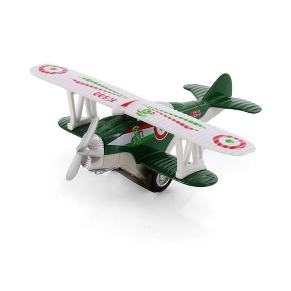 Show Flight Biplanes, Green - Showcasts 500D - 5.25" Scale Diecast Model Plane