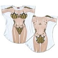 thumbnail image 1 of Show Girl Cover-Up Apparel Womens T-Shirts - White, 1 of 2