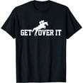 thumbnail image 1 of Show Jumping T-Shirt Horse Show Gift Equestrian Rider Tshirt T-Shirt, 1 of 3