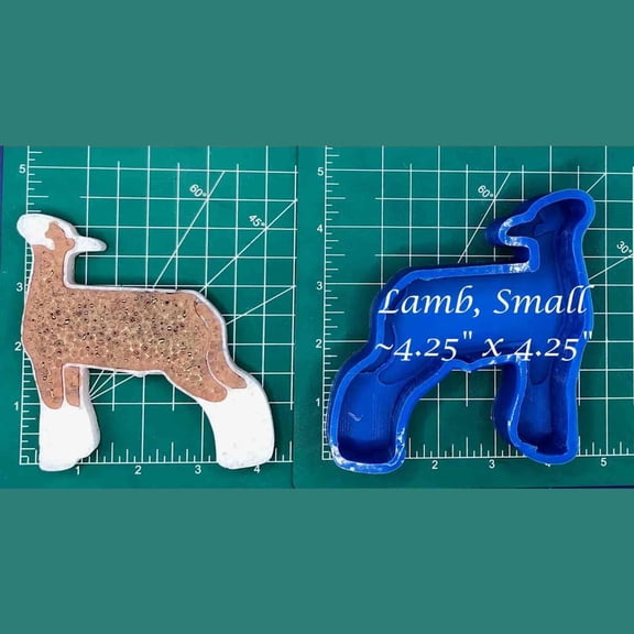 Show Lamb Silicone Freshie Mold - small