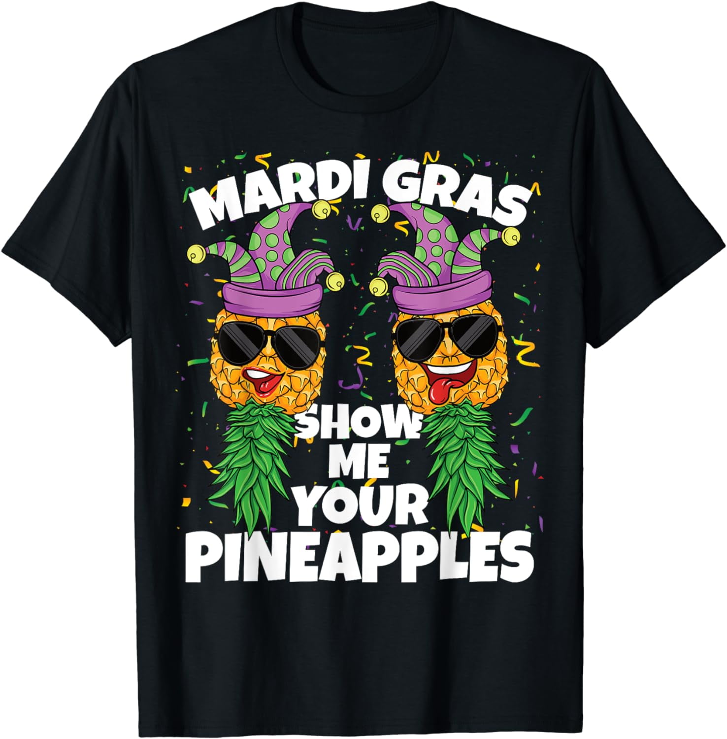 mardi gras pineapple