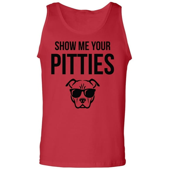 Show Me Your Pitties Adult Tank Top