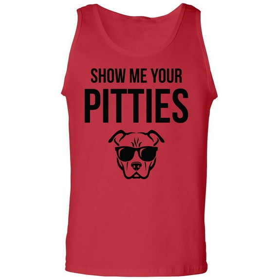 Show Me Your Pitties Adult Tank Top