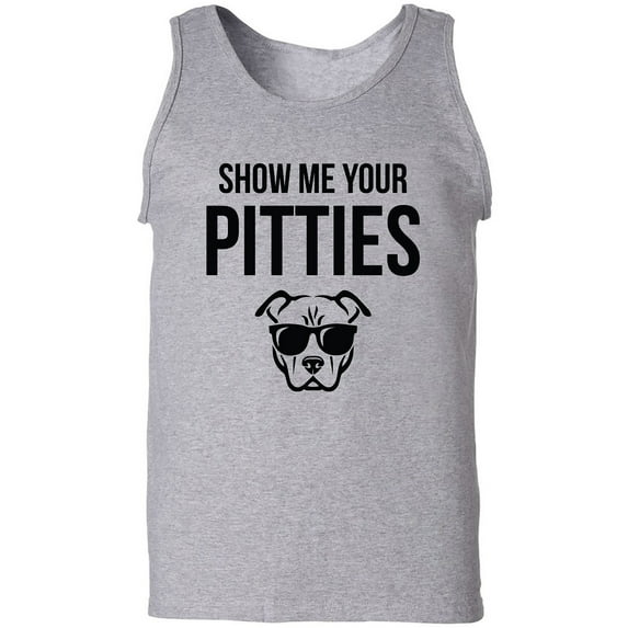 Show Me Your Pitties Adult Tank Top