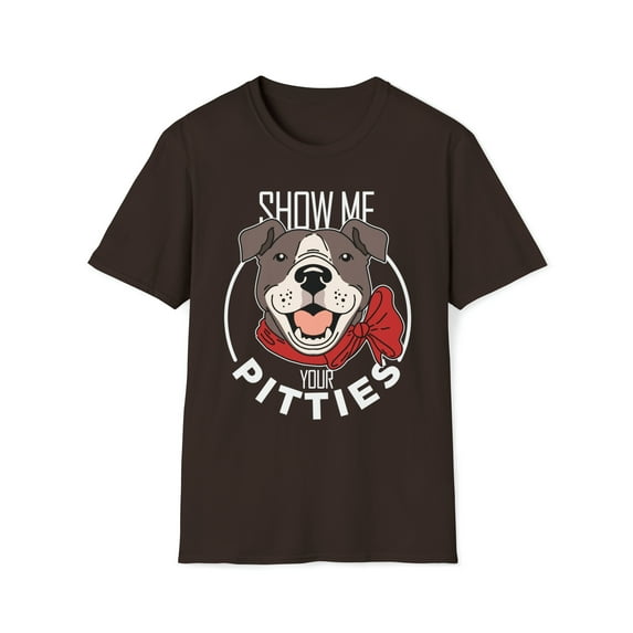 Show Me Your Pitties, Gildan Unisex Softstyle T-Shirt, Graphic Tee, S-3XL