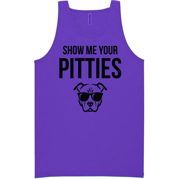 Show Me Your Pitties Neon Tank Top