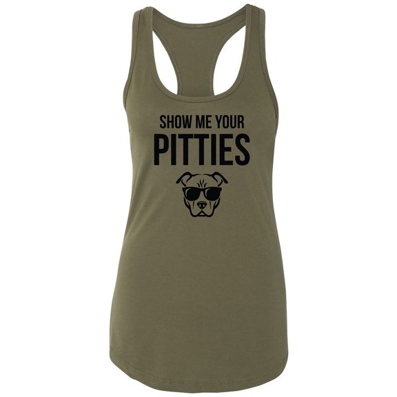 Show Me Your Pitties Racerback Tank