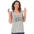 thumbnail image 1 of Show Me the Money Funny Movie Quote Tank Top Tee Shirt Women Brisco Brands L, 1 of 5