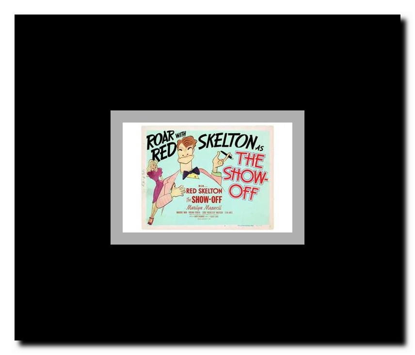 Show-Off Framed Movie Poster