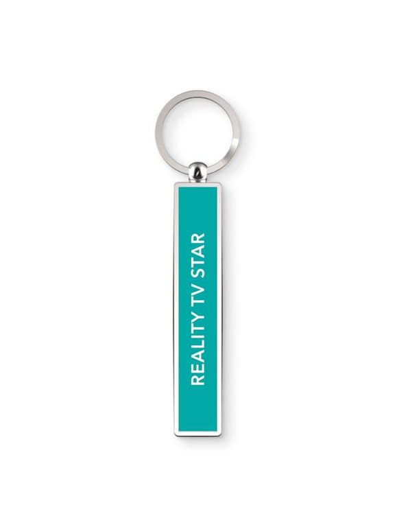 Show Offs Keys Reality TV Star Keyrings, Sky Blue