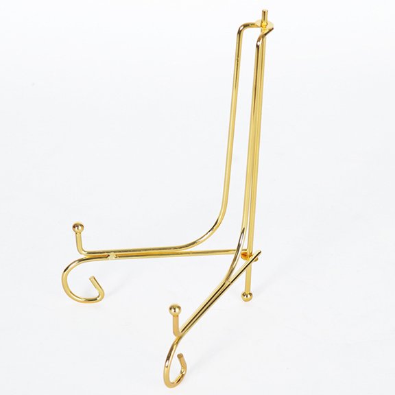 Show Rack Clock Holder Stand Metal Display Rack Sturdy Stand Plate Holder Display Stand Photo Easel Stand Iron Stand
