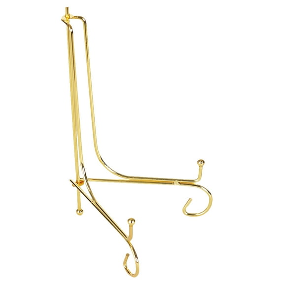 Show Rack Clock Holder Stand Metal Display Rack Sturdy Stand Plate Holder Display Stand Photo Easel Stand Iron Stand
