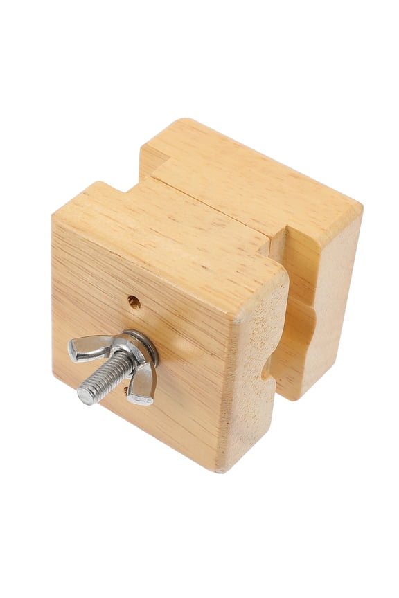 Watch Vise Clamp Light Brown 1Set 2.95Inch X 2.20Inch X 2.16Inch
