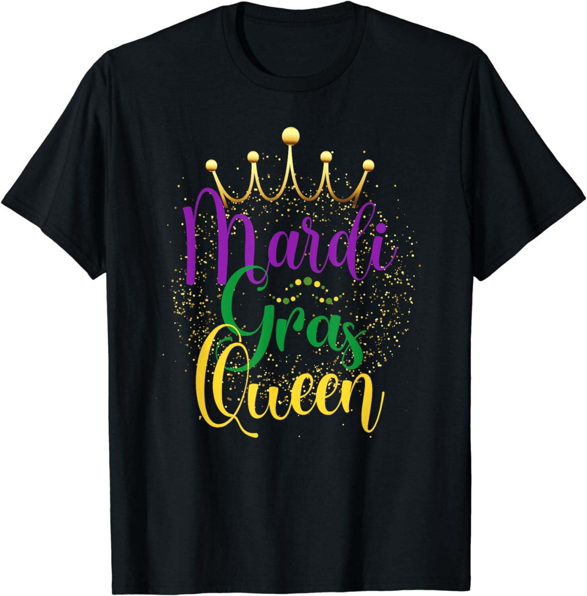Show Your Inner Royalty with Our Mardi Gras Queen Tee - A Fashionable ...