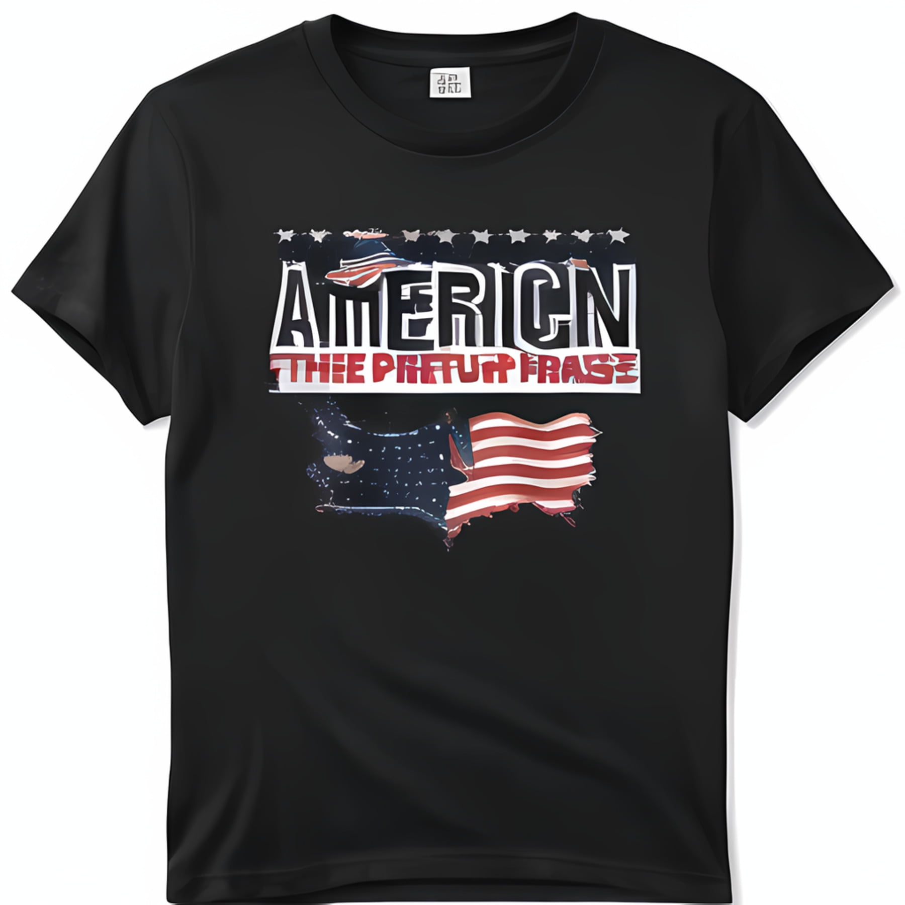 Show Your Patriotism in Style with our 'AMERICAN Successful ' Black T