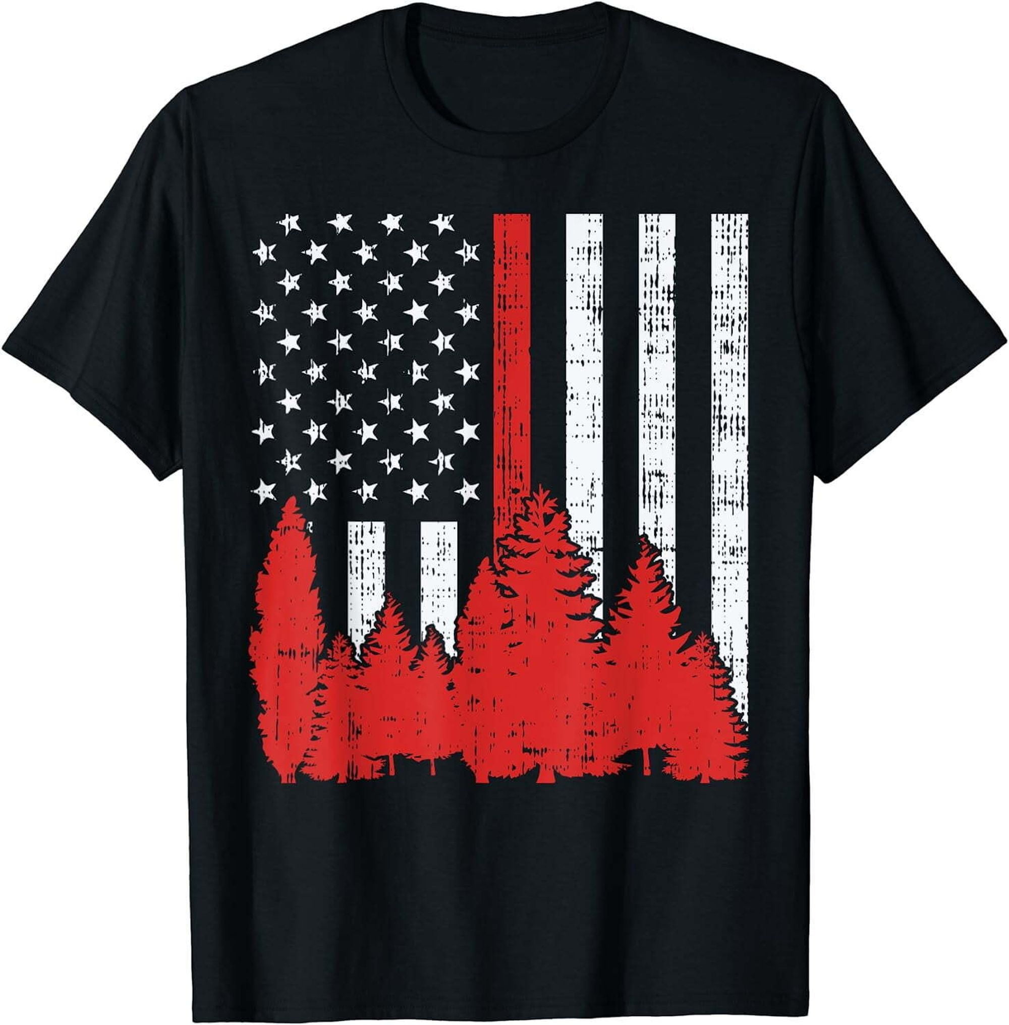 Show Your Support for Wildland Firefighters with this Patriotic Thin ...