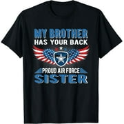 Show Your Support with Air Force Sister Love Tee - Wear Your Sibling Pride!