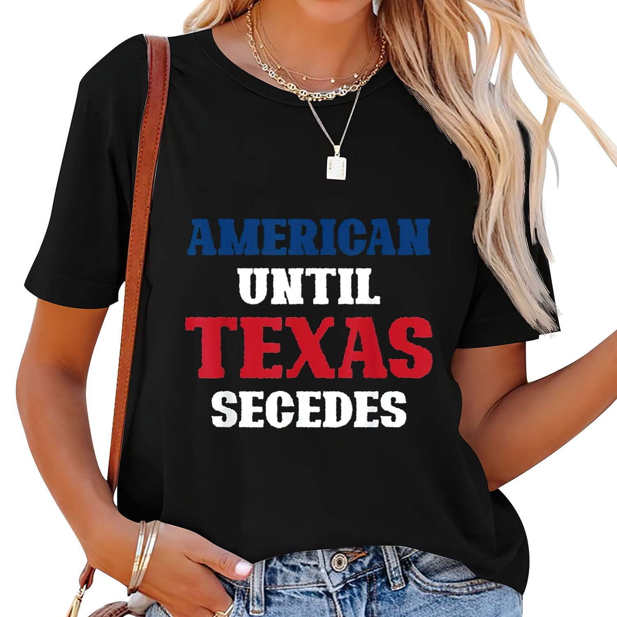 Show Your Texan Spirit with this Patriotic Women's Texas Proud T-Shirt ...