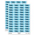thumbnail image 1 of Show Your Thinking Thought Bubble Teacher Student School Sticker Set - Light Blue - Gloss Finish - 1.25" Mini, 1 of 7