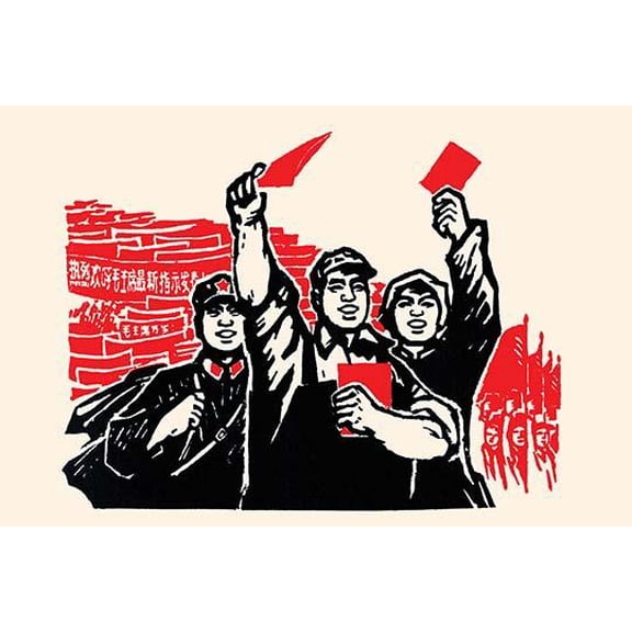 Show your Red Flyers-Fine Art Canvas Print (20" x 30")