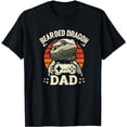 thumbnail image 1 of Show your love for lizards with this Bearded Dragon Dad Vint T-Shirt, 1 of 5