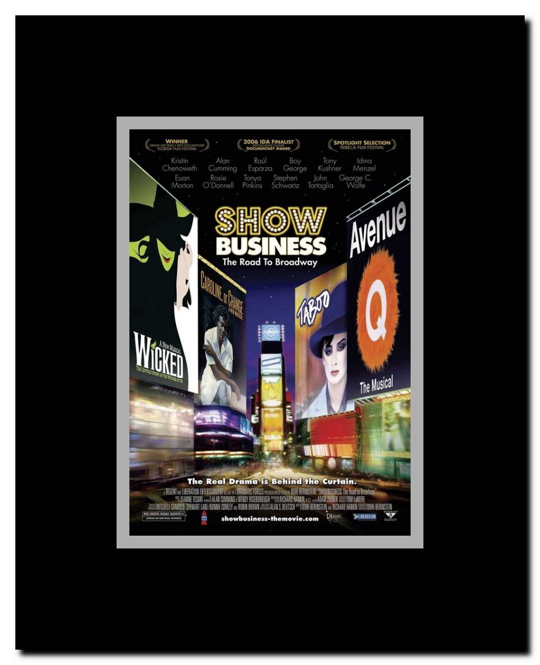 ShowBusiness: The Road to Broadway Framed Movie Poster