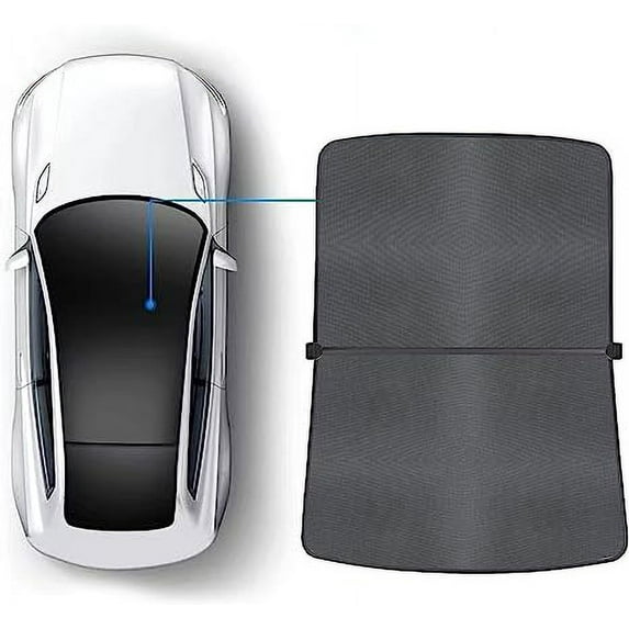 ShowEv Tesla Model Y Sunroof Shade Sunshade Roof Sunshade Sun Shade for Tesla Model Y Accessories 2020 2021 2022 2023