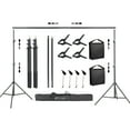 thumbnail image 1 of ShowMaven Backdrop Stand, 6.5x10ft Adjustable Photo Backdrop Stand with Carrying Bag, 1 of 4
