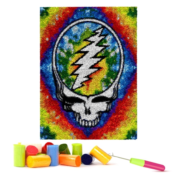 ShowNiceArt Latch Hook Rug Kits for Adults,Crafting Arts Cushion Mat Crochet Tapestry Sofa Decor 20*15in