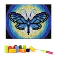 thumbnail image 1 of ShowNiceArt Latch Hook Rug Kits for kids,3D Canvas DIY Rug Crochet Yarn Kits, Embroidery Decoration 20*15in, 1 of 7