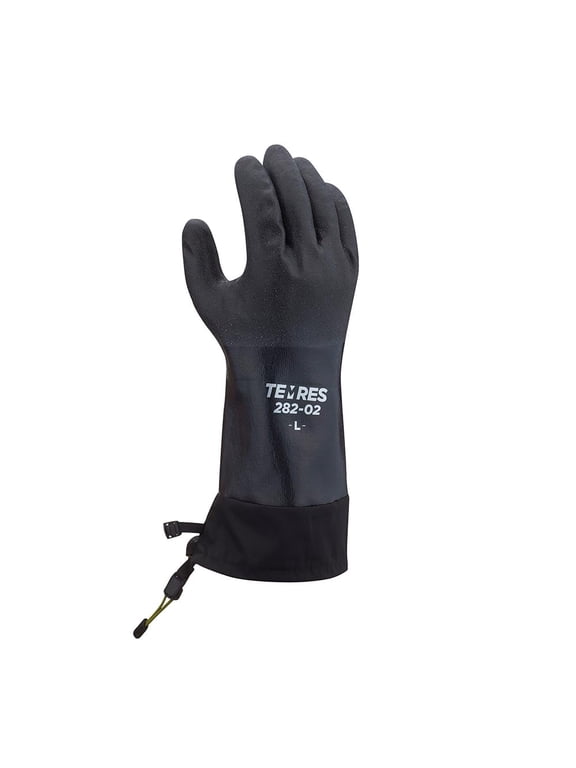 282-02 Temres Breathable, Waterproof, Insulated - PU Coated Gloves, Adult Large