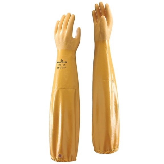 Showa Atlas 772 Nitrile Shoulder Length Glove, 26" length, Qty 1