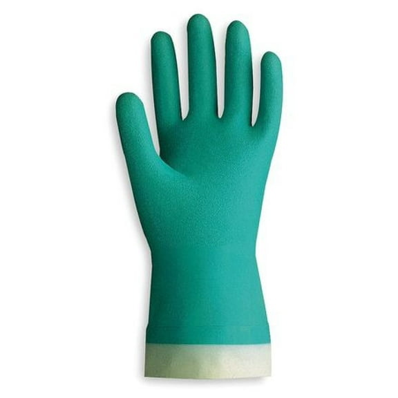 SHOWA 730-07 Chemical Resistant Glove,15 mil,Sz 7,PR