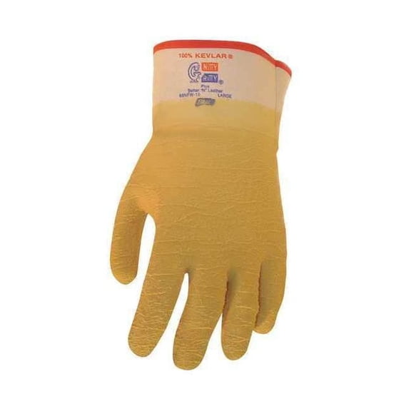 Showa Coated Gloves,Yellow,10,PR 68NFW-10