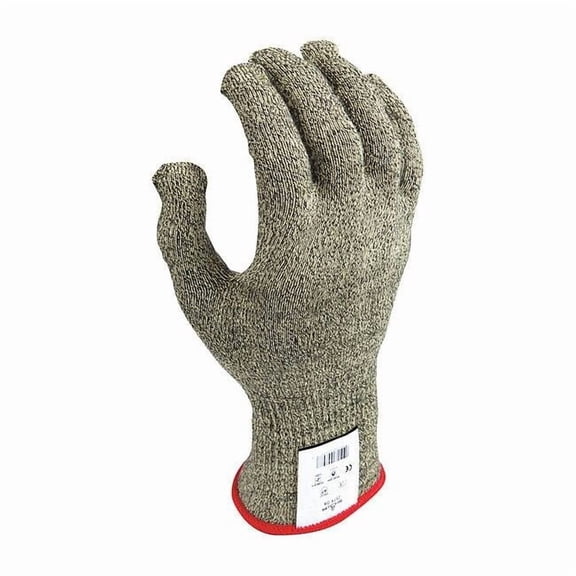 Cut Resistant Gloves, Cut Level A7 ,Uncoated ,Uncoated ,None ,L 1 PR 257X-08