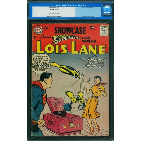 Showcase #10 - CGC 3 Comic Book