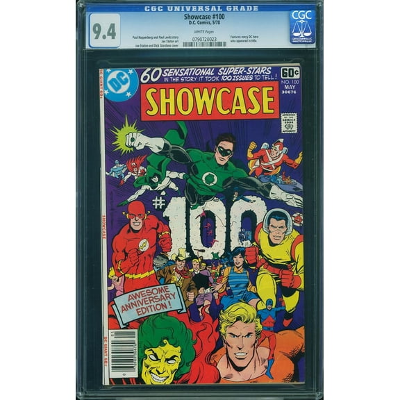 Showcase #100 - CGC 9.4 Comic Book