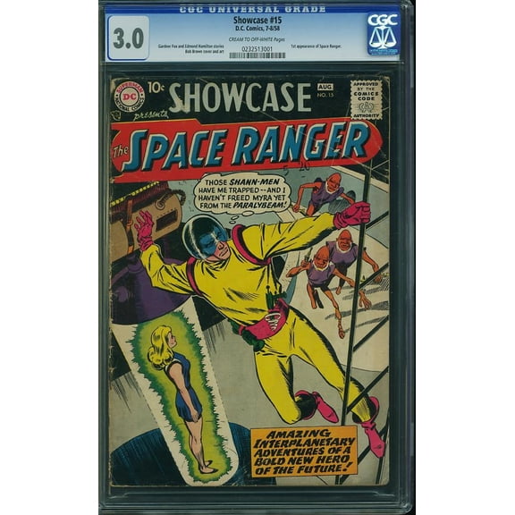 Showcase #15 - CGC 3 Comic Book