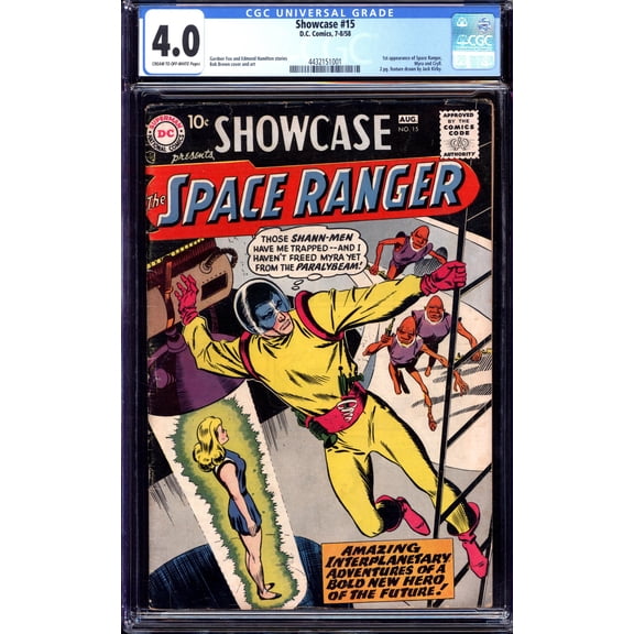 Showcase #15 - CGC 4 Comic Book