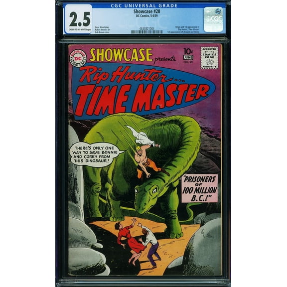 Showcase #20 - CGC 2.5 Comic Book