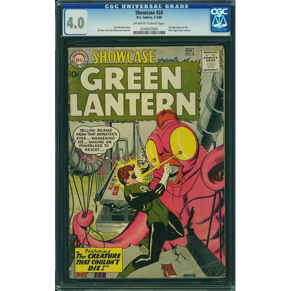 Showcase #24 - CGC 4 Comic Book