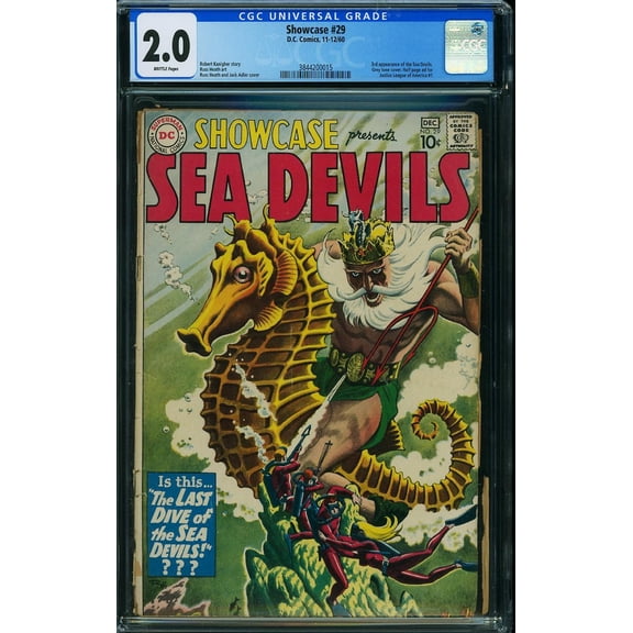 Showcase #29 - CGC 2 Comic Book
