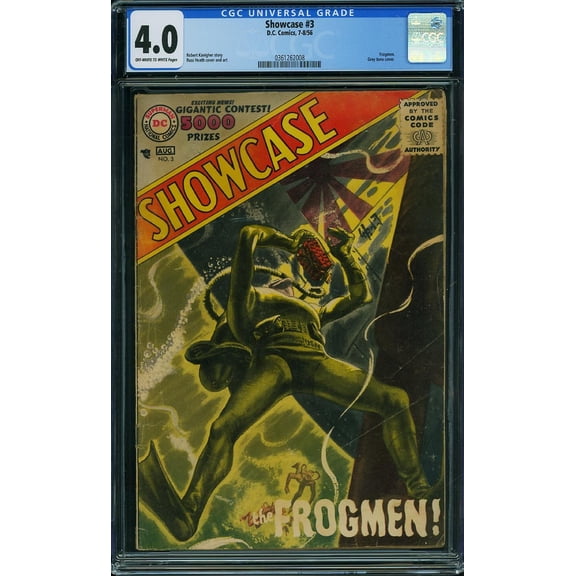 Showcase #3 - CGC 4 Comic Book