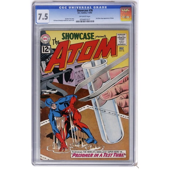 Showcase #36 - CGC 7.5 Comic Book