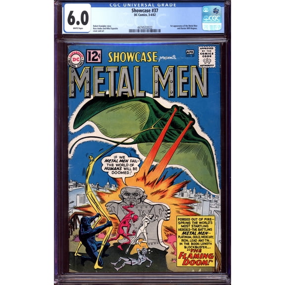 Showcase #37 - CGC 6 Comic Book
