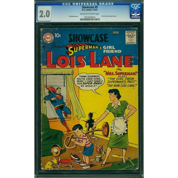 Showcase #9 - CGC 2 Comic Book